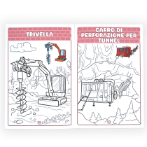 HEDISON EDITRICE - IL CANTIERE LIBRO DA COLORARE