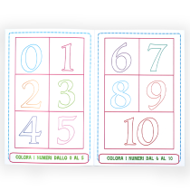 HEDISON EDITRICE - NUMERI E CONTICINI LIBRO DA COLORARE