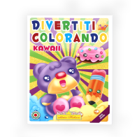 HEDISON EDITRICE - DIVERTITI COLORANDO KAWAII LIBRO DA COLORARE