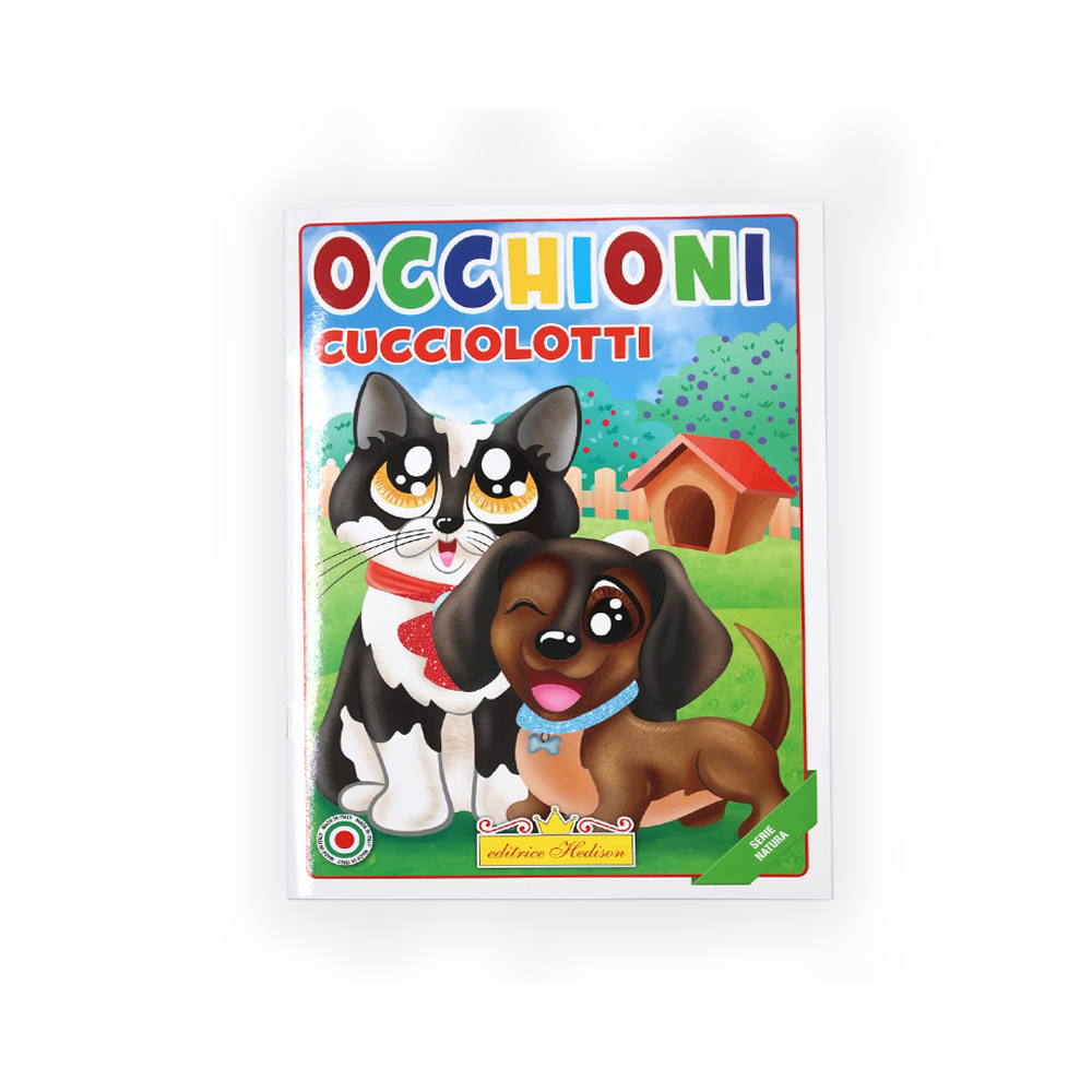 HEDISON EDITRICE - OCCHIONI CUCCIOLOTTI LIBRO DA COLORARE HEDISON EDITRICE - OCCHIONI CUCCIOLOTTI LIBRO DA COLORARE