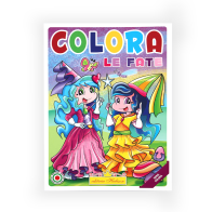 HEDISON EDITRICE - LE FATE NUOVA VERSIONE LIBRO DA COLORARE