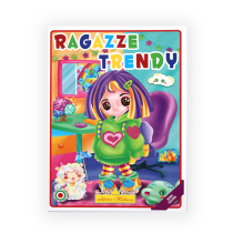 HEDISON EDITRICE - RAGAZZE TRENDY LIBRO DA COLORARE
