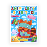 HEDISON EDITRICE - ANIMALETTI SPIRITOSI KAWAII LIBRO DA COLORARE