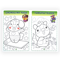 HEDISON EDITRICE - ANIMALETTI SPIRITOSI KAWAII LIBRO DA COLORARE