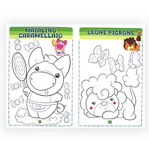 HEDISON EDITRICE - ANIMALETTI SPIRITOSI KAWAII LIBRO DA COLORARE