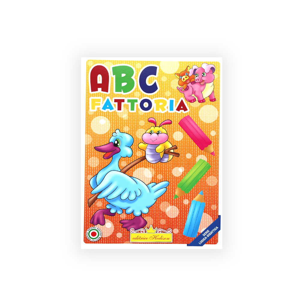 HEDISON EDITRICE - ABC FATTORIA LIBRO DA COLORARE