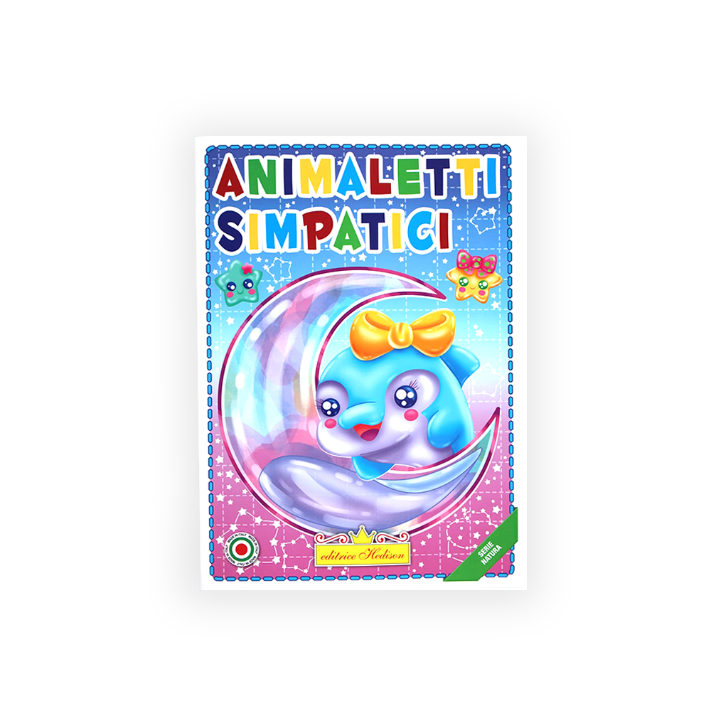HEDISON EDITRICE - ANIMALETTI SIMPATICI - LIBRO DA COLORARE SERIE NATURA. HEDISON EDITRICE - ANIMALETTI SIMPATICI - LIBRO DA COLORARE SERIE NATURA.