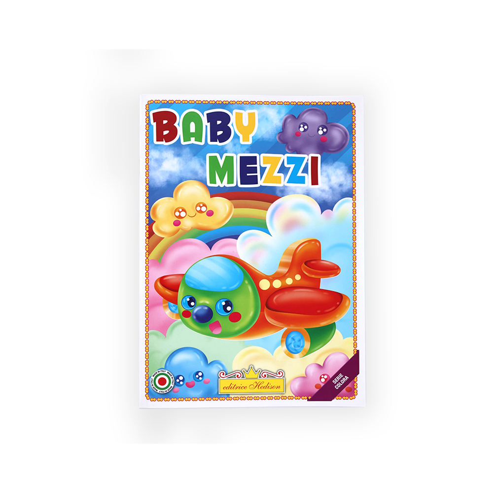 HEDISON EDITRICE - BABY MEZZI -LIBRO DA COLORARE SERIE COLORA. HEDISON EDITRICE - BABY MEZZI -LIBRO DA COLORARE SERIE COLORA.
