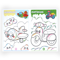 HEDISON EDITRICE - BABY MEZZI -LIBRO DA COLORARE SERIE COLORA.