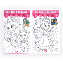 HEDISON EDITRICE - BABY PRINCIPESSE - LIBRO DA COLORARE SERIE COLORA.