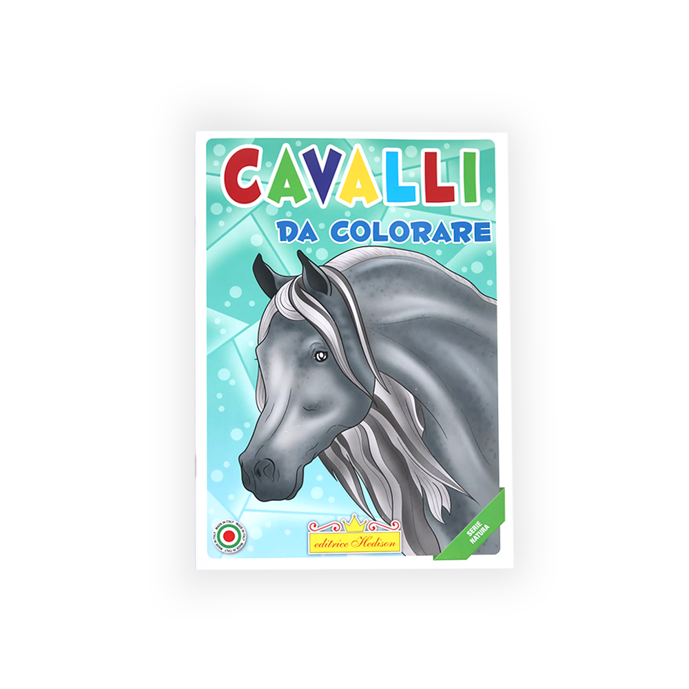 HEDISON EDITRICE - CAVALLI DA COLORARE LIBRO DA COLORARE SERIE NATURA. HEDISON EDITRICE - CAVALLI DA COLORARE LIBRO DA COLORARE SERIE NATURA.
