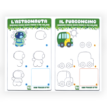 HEDISON EDITRICE - DISEGNA TU LIBRO DA COLORARE SERIE LUDICA DIDATTICA.