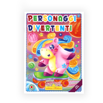 HEDISON EDITRICE - PERSONAGGI DIVERTENTI LIBRO DA COLORARE SERIE COLORA.