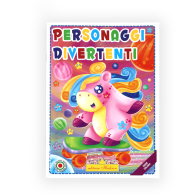 HEDISON EDITRICE - PERSONAGGI DIVERTENTI LIBRO DA COLORARE SERIE COLORA.