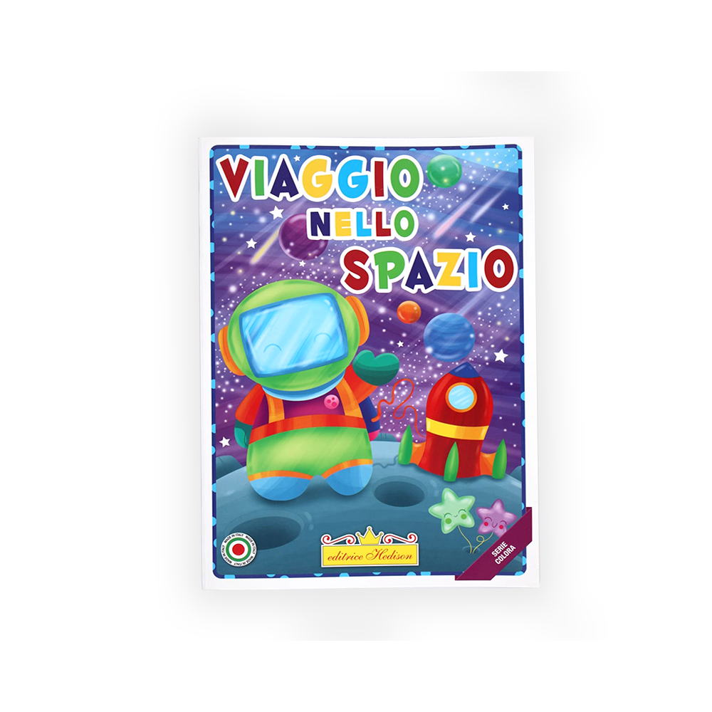 HEDISON EDITRICE - VIAGGI NELLO SPAZIO LIBRO DA COLORARE SERIE COLORA CULTURALE. HEDISON EDITRICE - VIAGGI NELLO SPAZIO LIBRO DA COLORARE SERIE COLORA CULTURALE.