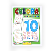 HEDISON EDITRICE - NUMERIERE DIDATTICO LIBRO DA COLORARE.