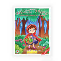 HEDISON EDITRICE - CAPPUCCETTO ROSSO LIBRO DA COLORARE SERIE FAVOLA DA LEGGERE E COLORARE.