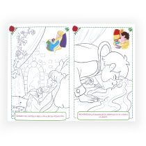 HEDISON EDITRICE - LA BELLA ADDORMENTATA NEL BOSCO LIBRO DA COLORARE SERIE FAVOLE DA  COLORARE.