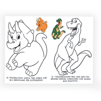 HEDISON EDITRICE - I DINOSAURI LIBRO DA COLORARE SERIE COLORA NATURA.