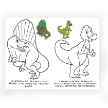HEDISON EDITRICE - I DINOSAURI LIBRO DA COLORARE SERIE COLORA NATURA.