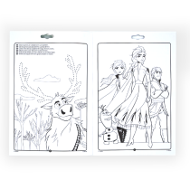 CRAYOLA - ALBUM ATTIVITA' & COLORING DISNEY FROZEN 3+