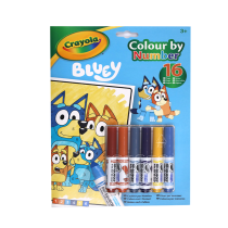 CRAYOLA - ALBUM COLORA CON I NUMERI BLUEY 3+