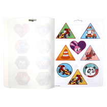 CRAYOLA - ALBUM COLORI E FORME WHIMSICAL WHEELS MINI KIDS  24+ MONTHS