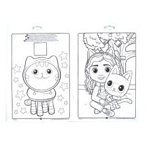 CRAYOLA - ALBUM ATTIVITA' & COLORING GABBY DOLL'S HOUSE 3+
