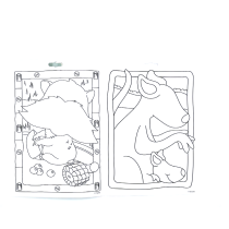 CRAYOLA - FUNNY FACES ANIMALS ALBUM DA COLORARE 3+