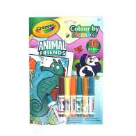 CRAYOLA - ALBUM DA COLORARE CON I NUMERI ANIMAL FRIENDS 3+