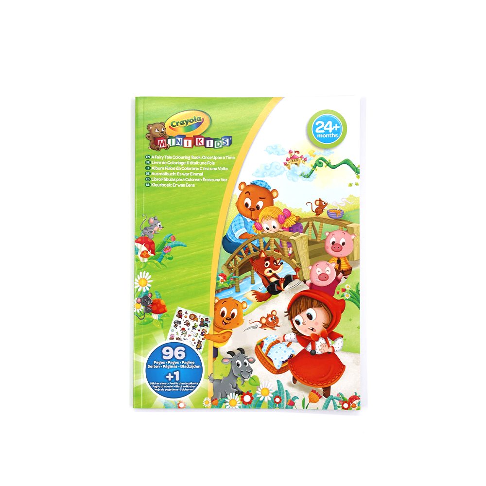 CRAYOLA - ALBUM DA COLORARE 96 PAGINE 24+ MONTHS MINI KIDS C'ERA UNA VOLTA CRAYOLA - ALBUM DA COLORARE 96 PAGINE 24+ MONTHS MINI KIDS C'ERA UNA VOLTA