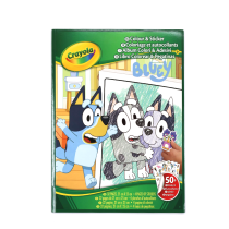 CRAYOLA - ALBUM ADESIVI - COLORING BLUEY 3+