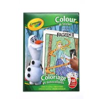 CRAYOLA - ALBUM ADESIVI E DA COLORARE FROZEN 2