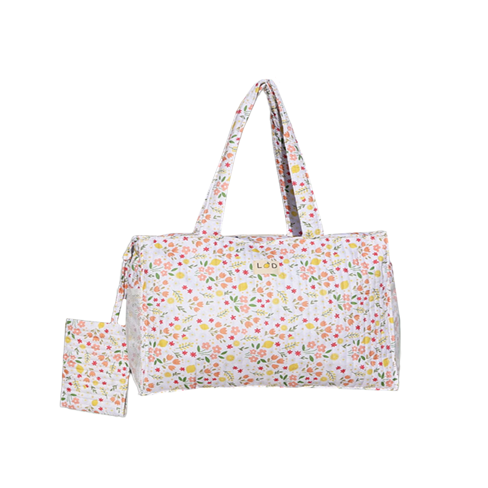 BORSA PROVENZALE CON MANICO E POCHETTE COORDINATA BORSA PROVENZALE CON MANICO E POCHETTE COORDINATA