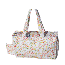 BORSA PROVENZALE CON MANICO E POCHETTE COORDINATA