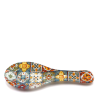 AD TREND - P/CUCCHIAIO VETRO ASSORTITO 2 DECORI CM 21X8XH2