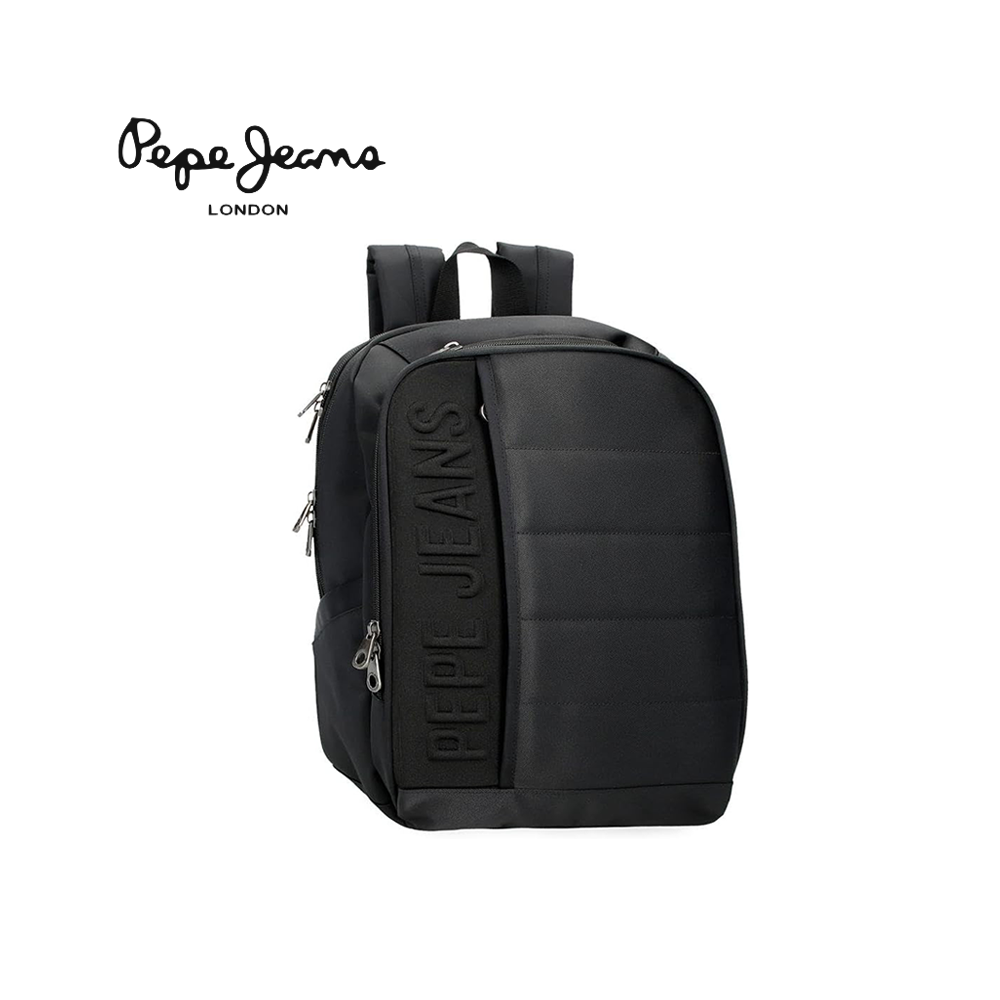 PEPE JEANS - ZAINO PORTA COMPUTER ANCOR NERO PEPE JEANS - ZAINO PORTA COMPUTER ANCOR NERO