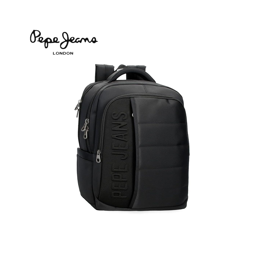 PEPE JEANS - ZAINO PORTA COMPUTER ANCOR NERO PEPE JEANS - ZAINO PORTA COMPUTER ANCOR NERO