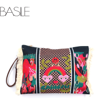 BASILE - POCHETTE A FANTASIA VARI COLORI