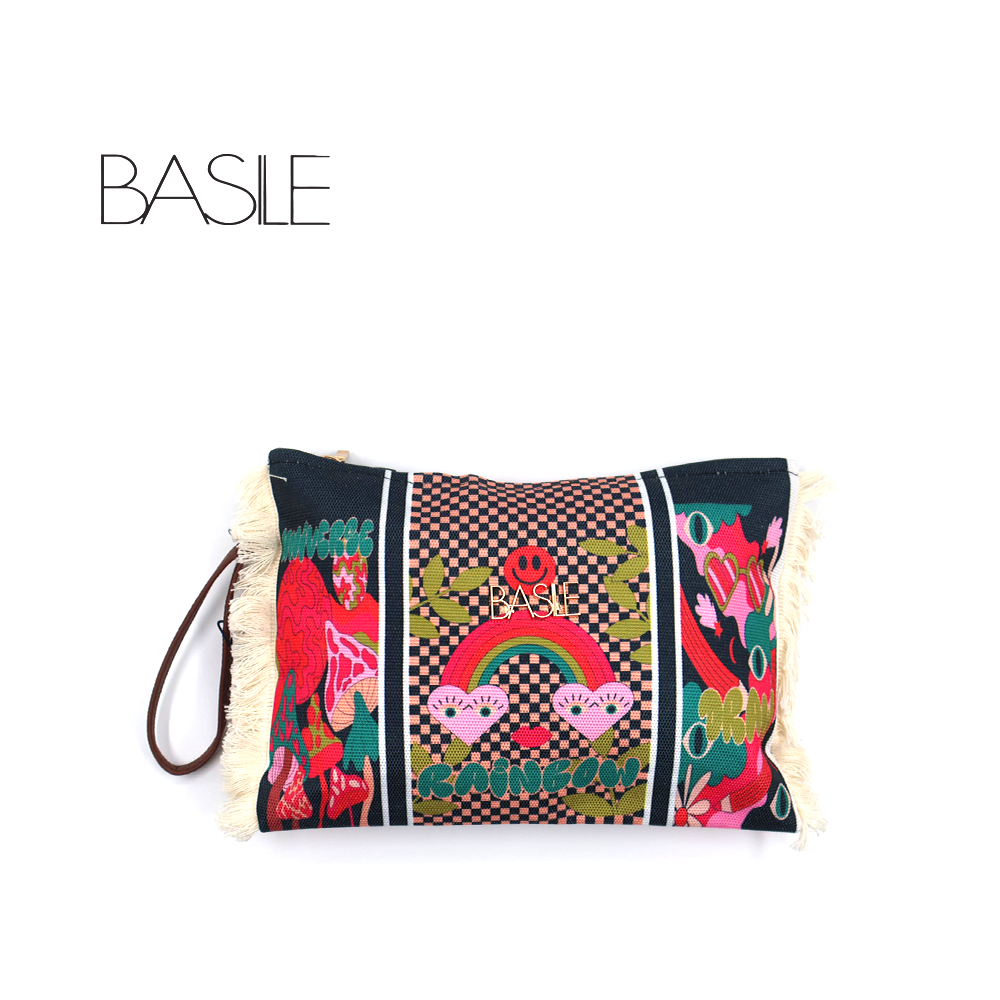 BASILE - POCHETTE A FANTASIA VARI COLORI BASILE - POCHETTE A FANTASIA VARI COLORI