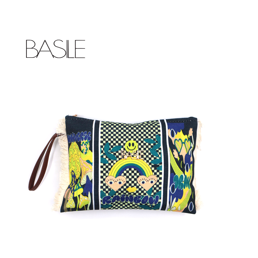 BASILE - POCHETTE A FANTASIA VARI COLORI BASILE - POCHETTE A FANTASIA VARI COLORI