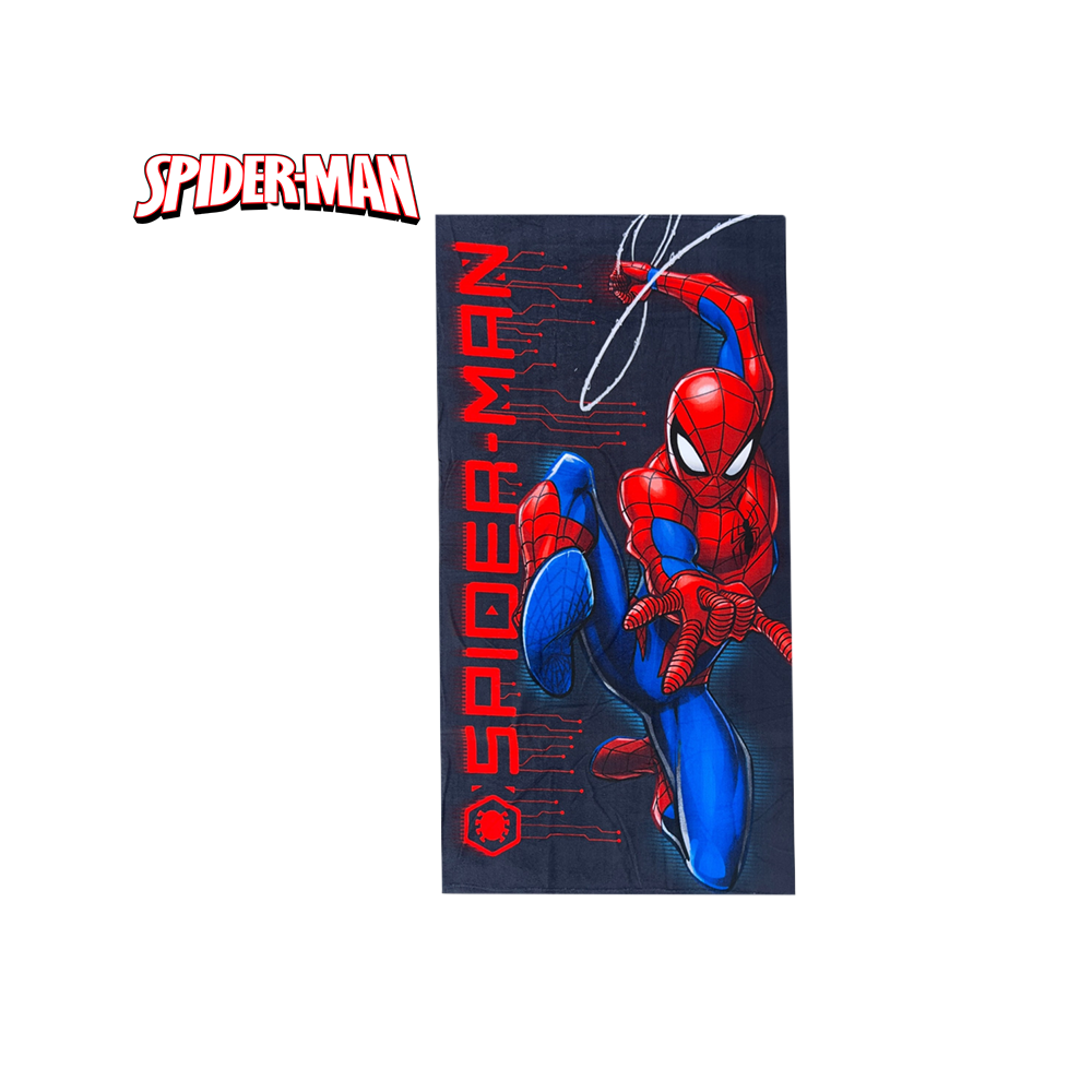 MARVEL - TELO MARE SPIDERMAN PER BAMBINI IN MICROFIBRA CM 140X70 MARVEL - TELO MARE SPIDERMAN PER BAMBINI IN MICROFIBRA CM 140X70