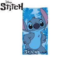 DISNEY - TELO MARE STITCH PER BAMBINI IN MICROFIBRA CM 140X70