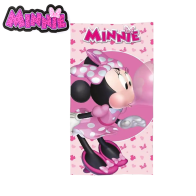 DISNEY - TELO MARE MINNIE MOUSE PER BAMBINI IN MICROFIBRA CM 140X70