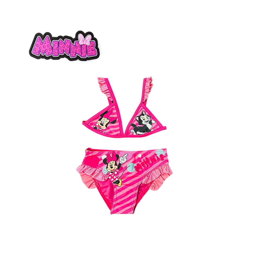 DISNEY - COSTUME BIKINI BAMBINA MINNIE MOUSE CONF. 3PZ ASSORTITO NELLE TAGLIE 3/4A - 5/6A - 7/8A DISNEY - COSTUME BIKINI BAMBINA MINNIE MOUSE CONF. 3PZ ASSORTITO NELLE TAGLIE 3/4A - 5/6A - 7/8A