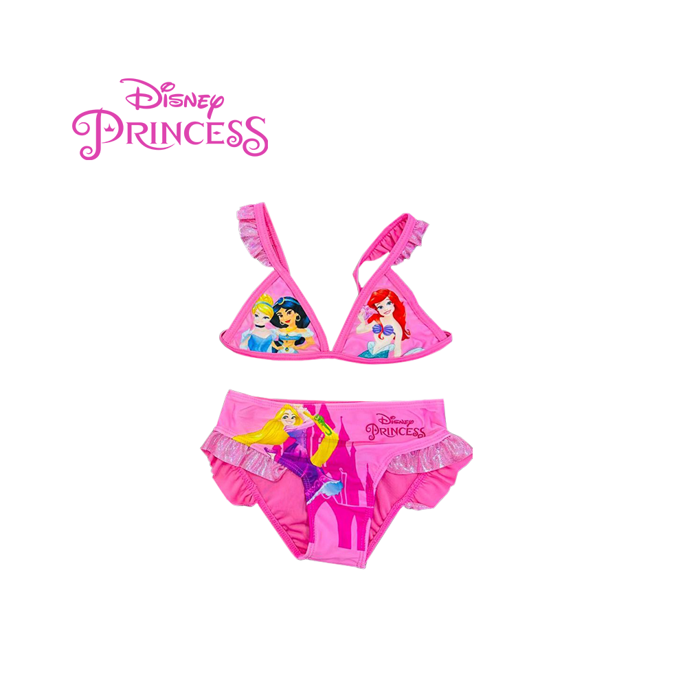 DISNEY - COSTUME BIKINI BAMBINA PRINCESS CONF. 3PZ ASSORTITO NELLE TAGLIE 3/4A - 5/6A - 7/8A
