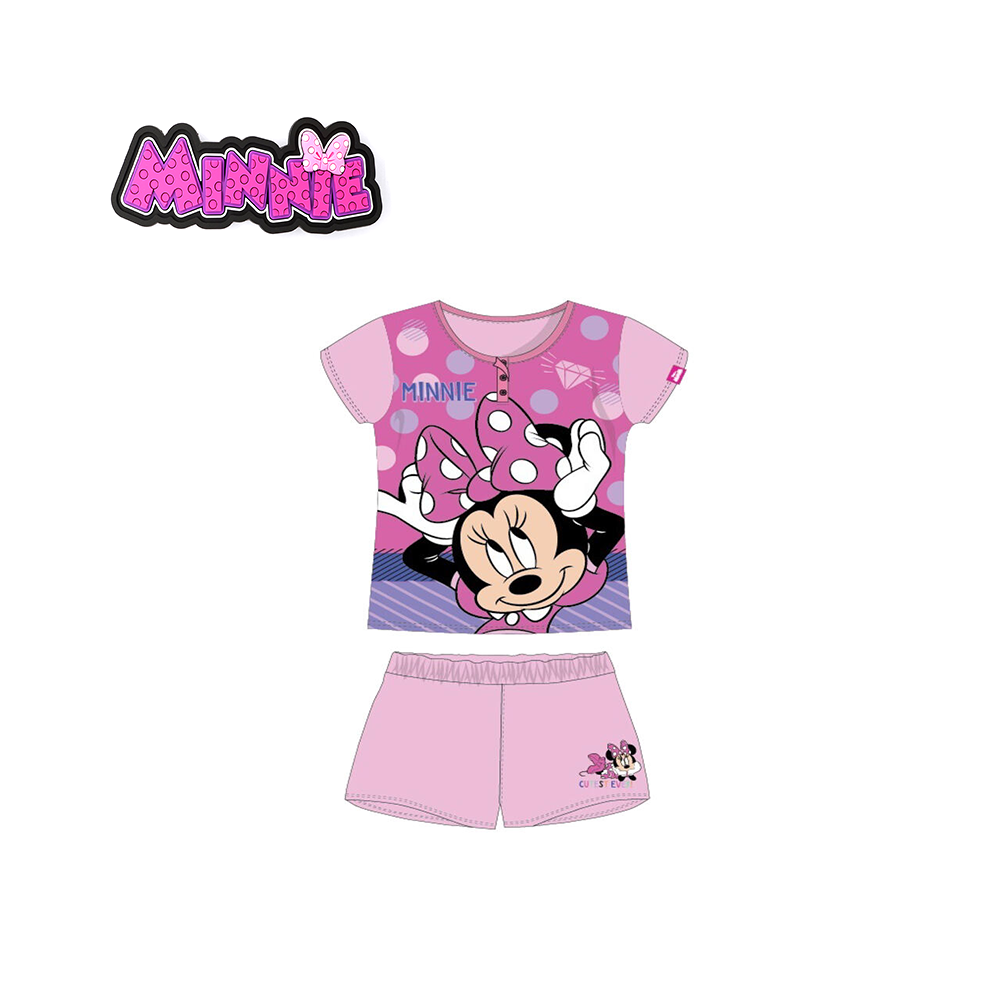 DISNEY - PIGIAMA CORTO BAMBINA MINNIE MOUSE IN SCATOLA ASSORTITO NELLE TAGLIE 3-8 ANNI DISNEY - PIGIAMA CORTO BAMBINA MINNIE MOUSE IN SCATOLA ASSORTITO NELLE TAGLIE 3-8 ANNI