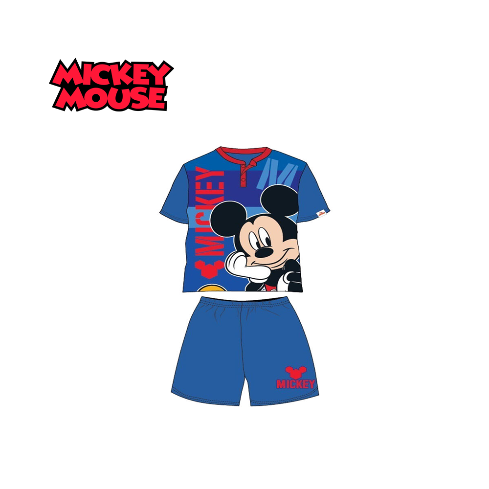 DISNEY -  PIGIAMA CORTO BAMBINO MICKEY MOUSE IN SCATOLA ASSORTITO NELLE TAGLIE 2-6 ANNI