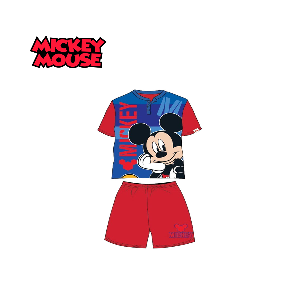 DISNEY - PIGIAMA CORTO BAMBINO MICKEY MOUSE IN SCATOLA ASSORTITO NELLE TAGLIE 2-6 ANNI DISNEY - PIGIAMA CORTO BAMBINO MICKEY MOUSE IN SCATOLA ASSORTITO NELLE TAGLIE 2-6 ANNI