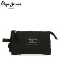 PEPE JEANS - PORTATUTTO  3 CERNIERE ARIS EVERGREEN VARIE COLORAZIONI
